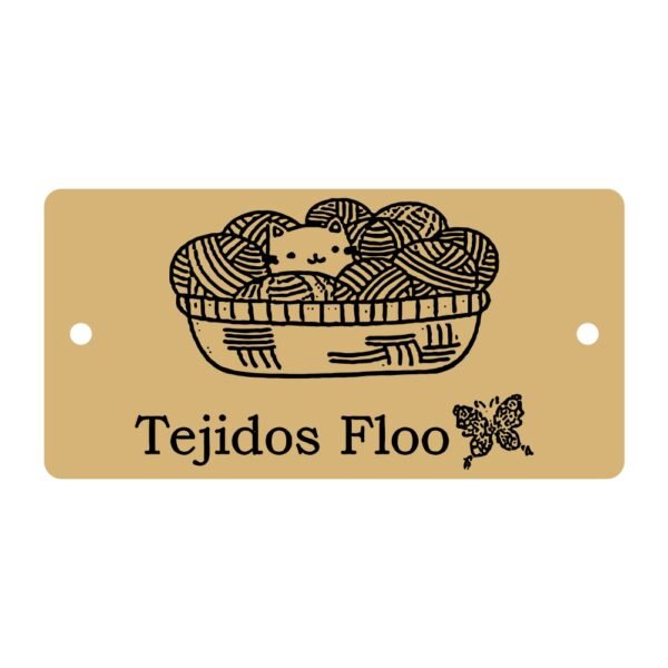 Pack Etiquetas Metalizadas Rectangular 4x2cms